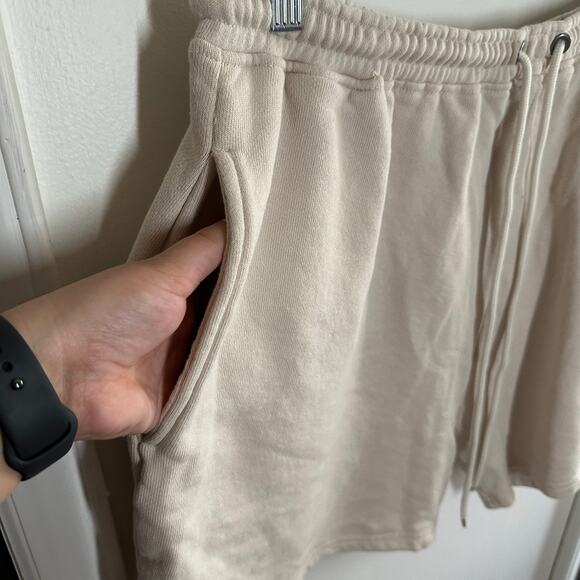 Tru Kolors Tan Knit Klassic Sweat Shorts Heights of Our Dreams Size XXL - Picture 5 of 14